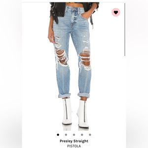 Pistola denim Presley straight jeans